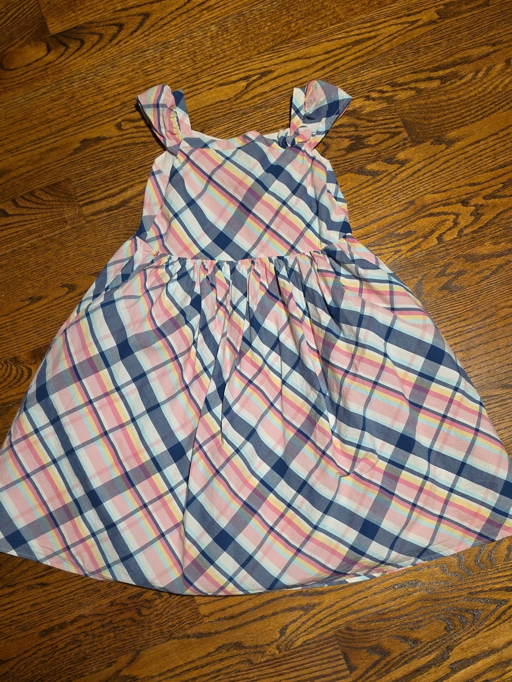 Gymboree Plaid Sundress in Pink, Navy & White